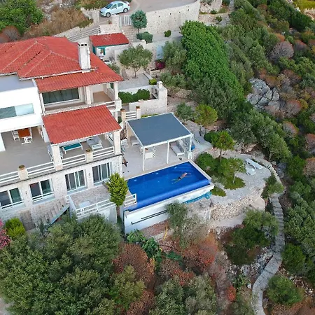 וילה Guezel Elma -breathtaking Sea View Villa, Pool & Access To Sea *