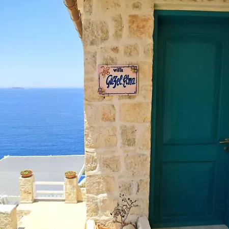 Guezel Elma -breathtaking Sea View Villa, Pool & Access To Sea 别墅 卡斯